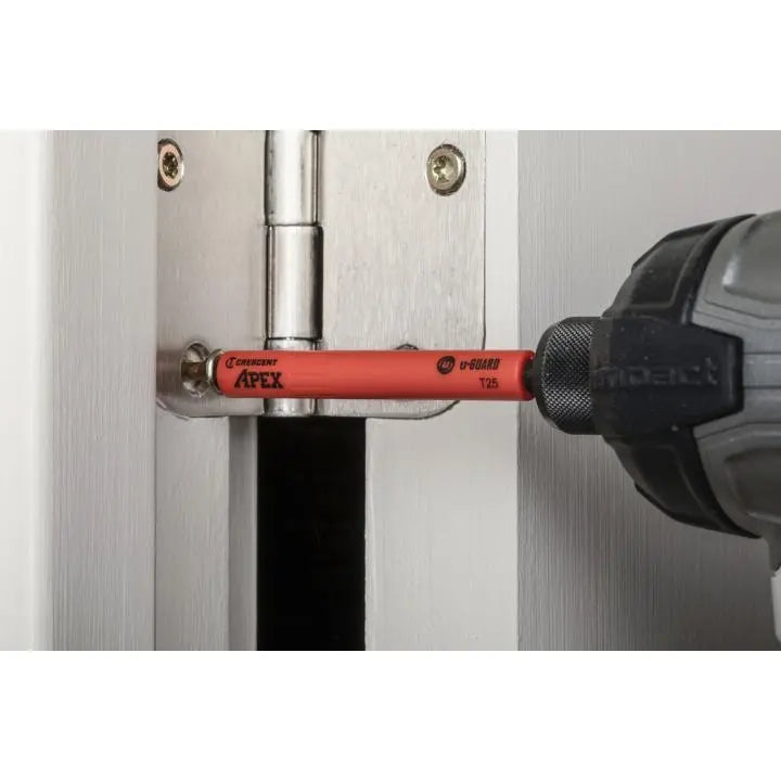 CRESCENT Set of 2 Torx U-Guard Covered Impact Power Bit, T25 x 3-1/2 in - GW CAUGB3BT25 Power Bit Set CRESCENT