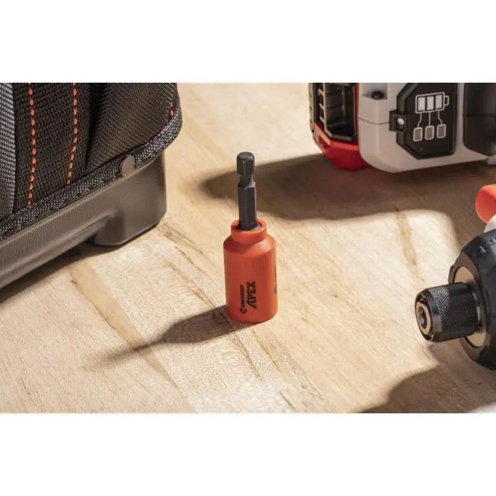 CRESCENT U-Guard Covered Quick Change Magnetic Bit Holder, 2.56 in - GW CAUGBQ2D Bit Holder CRESCENT