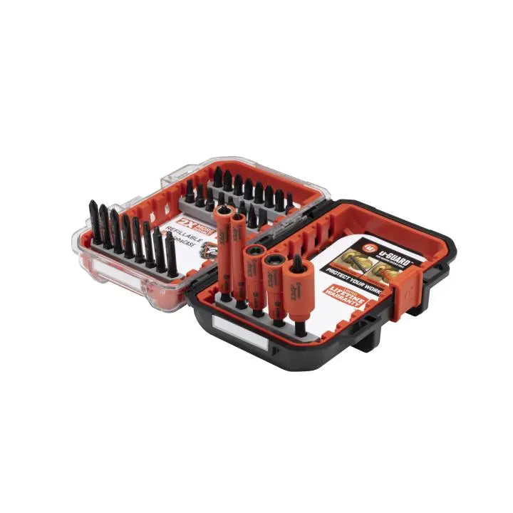 CRESCENT Set of 30 U-Guard AlphaCase Impact Driver Bit - GW CAUGSET-30 Bit Set CRESCENT