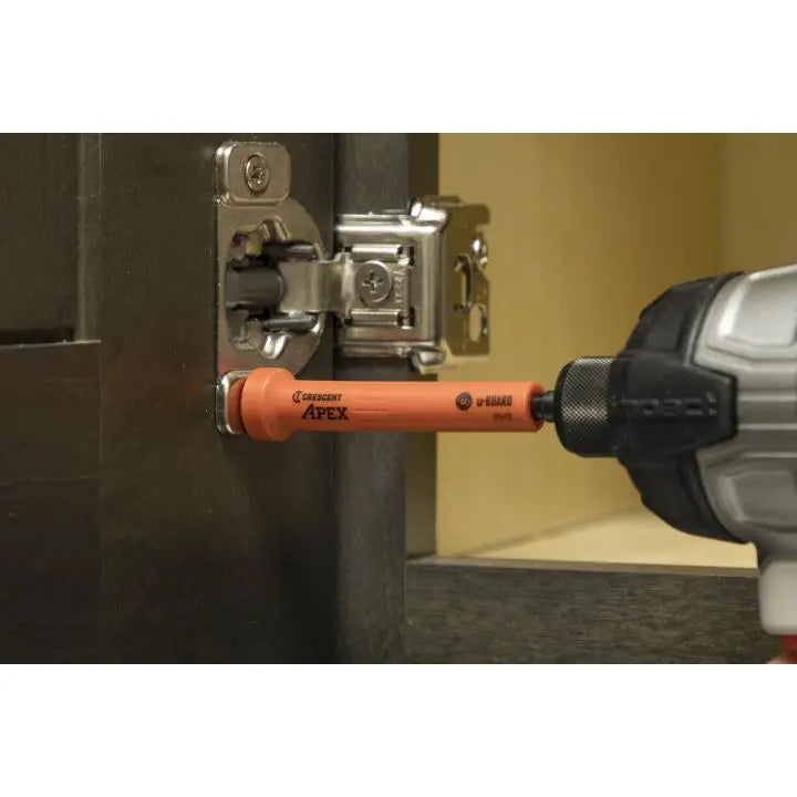 CRESCENT Set of 2 Phillips U-Guard Covered Impact Power Bit with Ring Magnet, PH2 x 3-1/2 in - GW CAUMB3BPH2 Power Bit Set CRESCENT