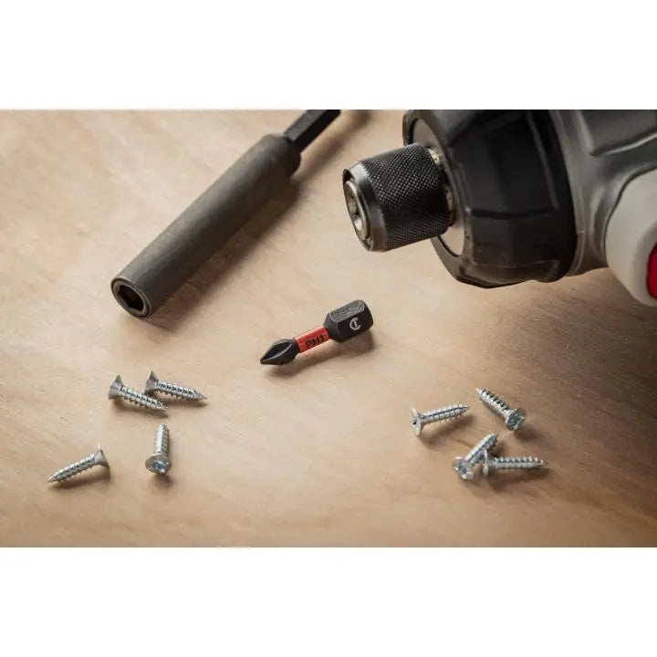 CRESCENT Set of 2 Phillips Vortex Impact Power Bit, PH1 x 1 in - GW CAVB1PH1-2 Power Bit Set CRESCENT