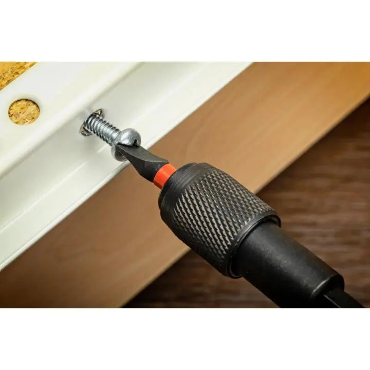 CRESCENT Set of 2 Slotted Vortex Impact Power Bit, 4 - 5 x 1 in - GW CAVB1SL4-5-2 Power Bit Set CRESCENT
