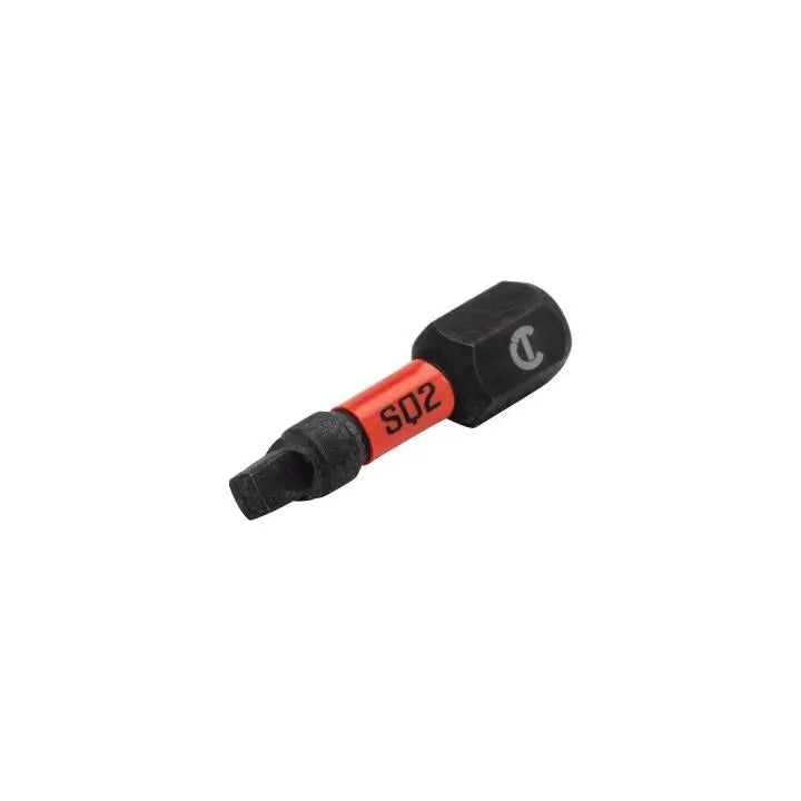 CRESCENT Set of 2 Square Vortex Impact Power Bit, PH2 x 1 in - GW CAVB1SQ2-2 Power Bit Set CRESCENT