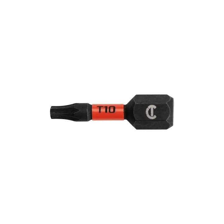 CRESCENT Set of 25 Torx Vortex Impact Power Bit, T10 x 1 in - GW CAVB1T10-25 Power Bit Set CRESCENT