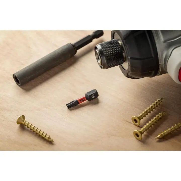 CRESCENT Set of 25 Torx Vortex Impact Power Bit, T20 x 1 in - GW CAVB1T20-25 Power Bit Set CRESCENT