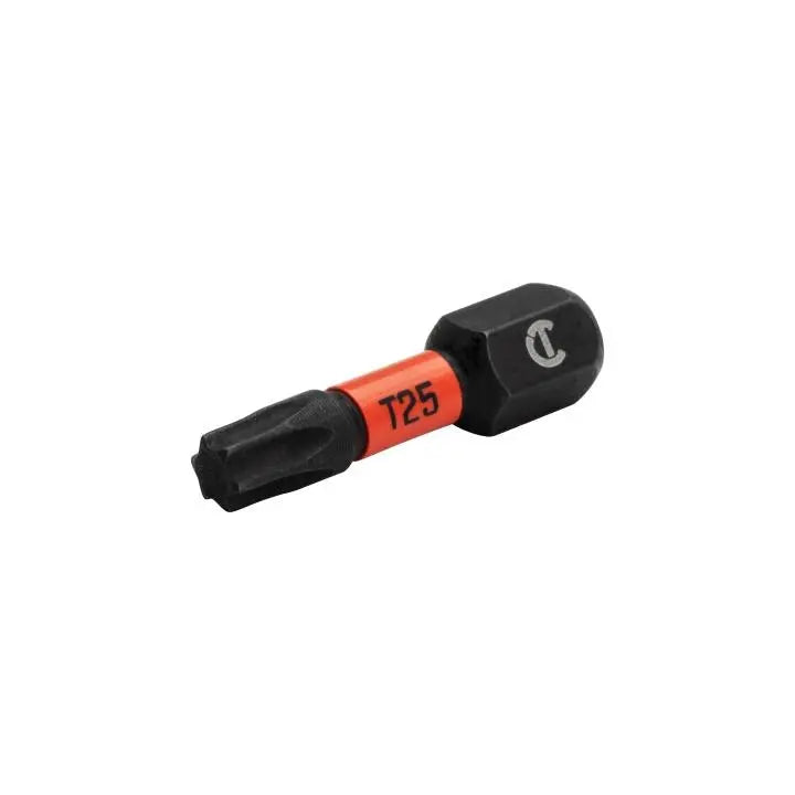 CRESCENT Set of 2 Torx Vortex Impact Power Bit, T25 x 1 in - GW CAVB1T25-2 Power Bit Set CRESCENT