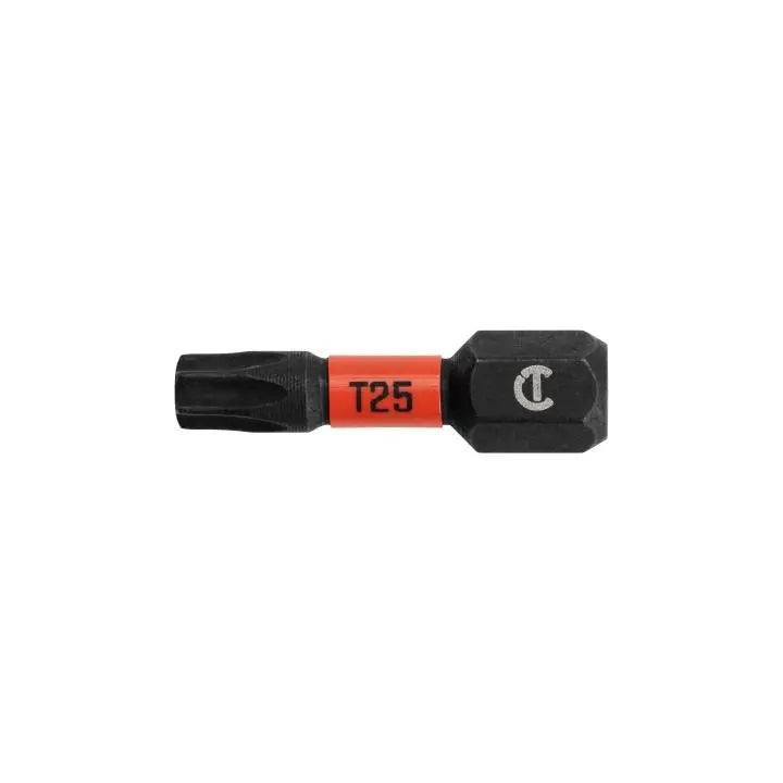 CRESCENT Set of 2 Torx Vortex Impact Power Bit, T25 x 1 in - GW CAVB1T25-2 Power Bit Set CRESCENT