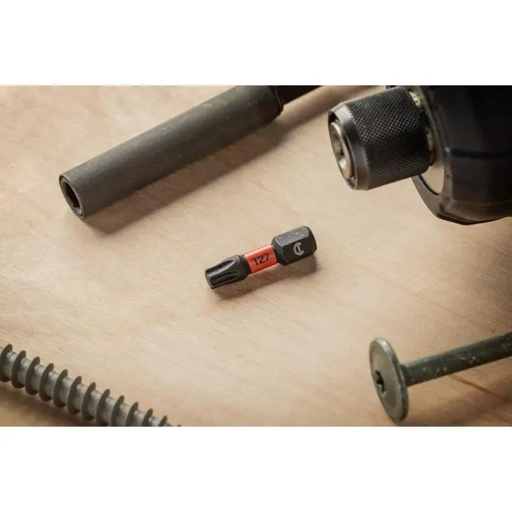 CRESCENT Set of 2 Torx Vortex Impact Power Bit, T27 x 1 in - GW CAVB1T27-2 Power Bit Set CRESCENT