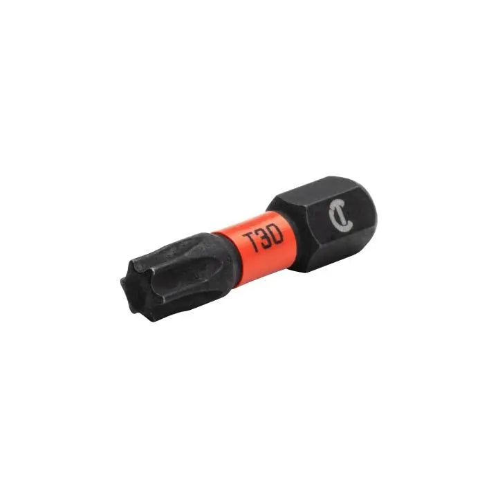 CRESCENT Set of 2 Torx Vortex Impact Power Bit, T30 x 1 in - GW CAVB1T30-2 Power Bit Set CRESCENT