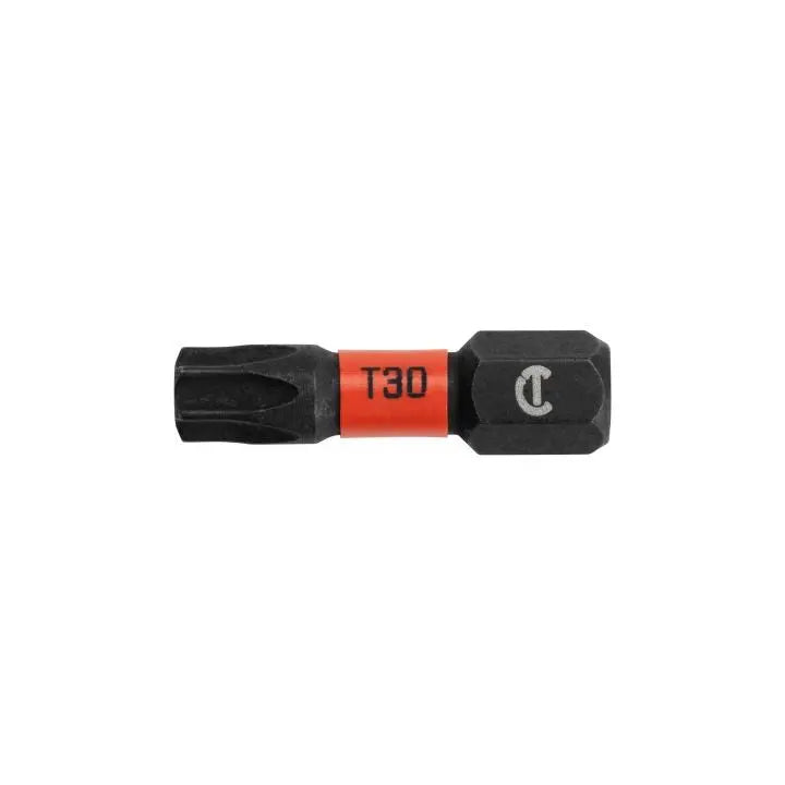 CRESCENT Set of 25 Torx Vortex Impact Power Bit, T30 x 1 in - GW CAVB1T30-25 Power Bit Set CRESCENT