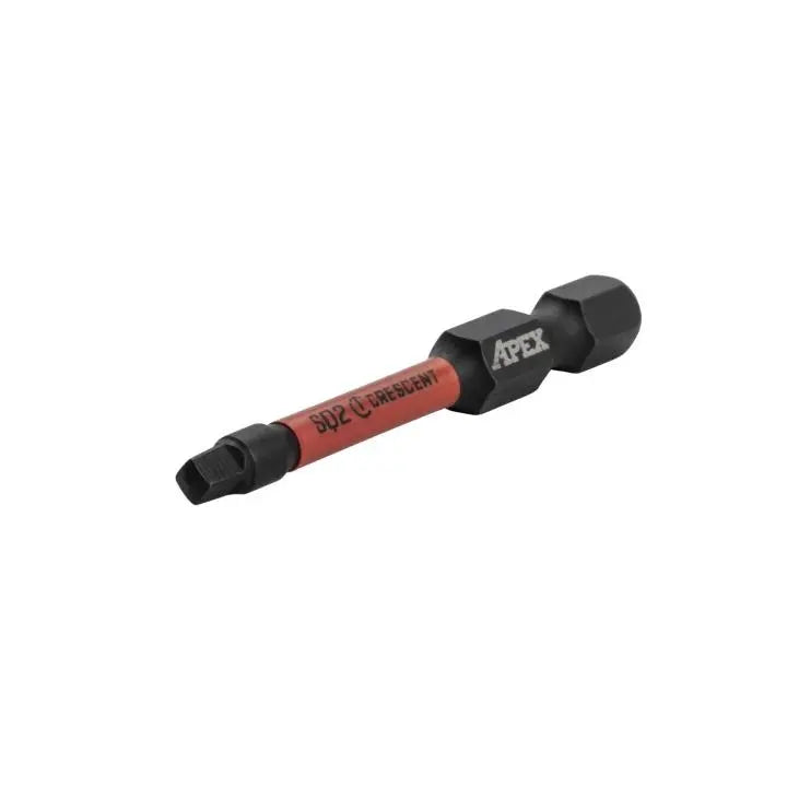 CRESCENT Set of 25 Square Vortex Impact Power Bit, PH2 x 2 in - GW CAVB2SQ2-25 Power Bit Set CRESCENT