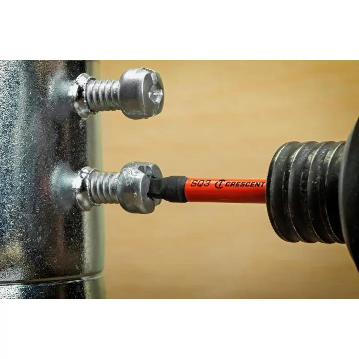 CRESCENT Set of 25 Square Vortex Impact Power Bit, PH3 x 2 in - GW CAVB2SQ3-25 Power Bit Set CRESCENT