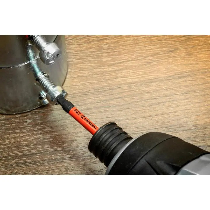 CRESCENT Set of 2 Square Vortex Impact Power Bit, PH3 x 2 in - GW CAVB2SQ3-2 Power Bit Set CRESCENT
