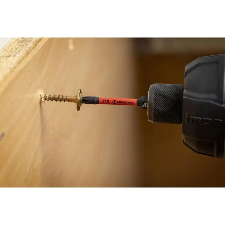 CRESCENT Set of 25 Torx Vortex Impact Power Bit, T15 x 2 in - GW CAVB2T15-25 Power Bit Set CRESCENT