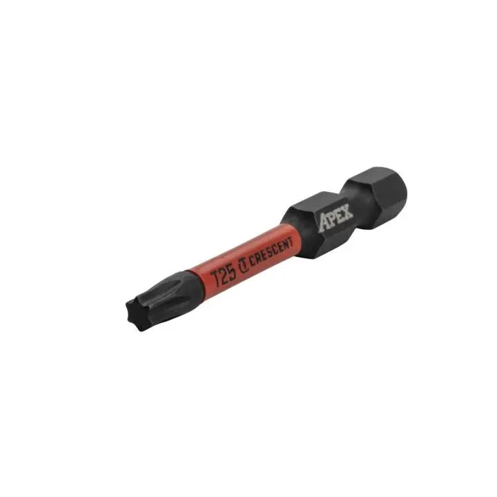 CRESCENT Set of 2 Torx Vortex Impact Power Bit, T25 x 2 in - GW CAVB2T25-2 Power Bit Set CRESCENT