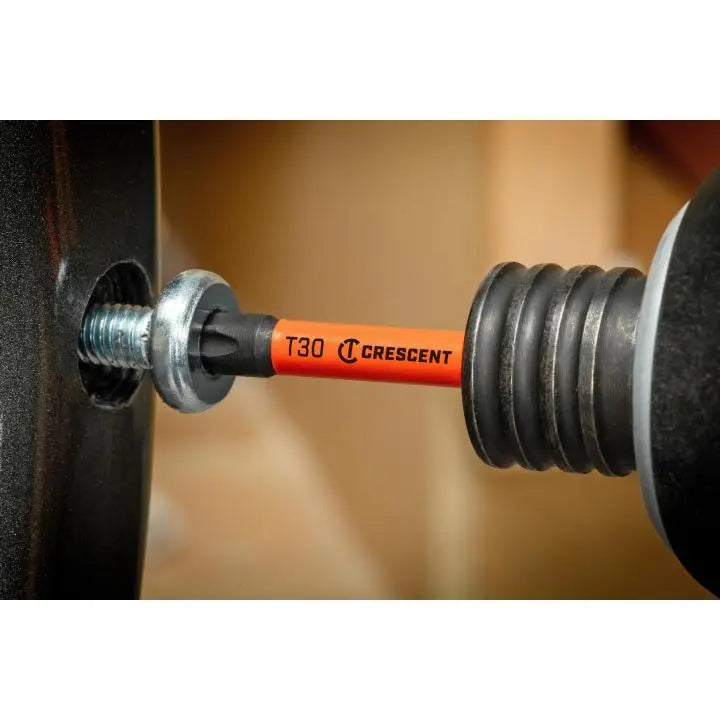 CRESCENT Set of 2 Torx Vortex Impact Power Bit, T30 x 2 in - GW CAVB2T30-2 Power Bit Set CRESCENT