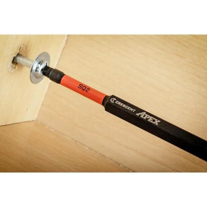 CRESCENT Set of 2 Square Vortex Impact Power Bit, PH2 x 3-1/2 in - GW CAVB3BSQ2 Power Bit Set CRESCENT