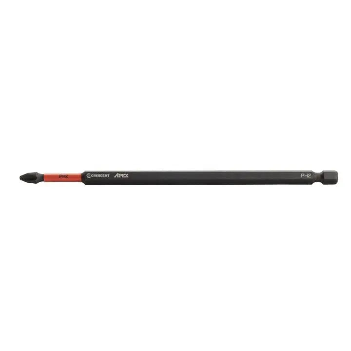 CRESCENT Phillips Vortex Impact Power Bit, PH2 x 6 in - GW CAVB6PH2 Power Bit CRESCENT