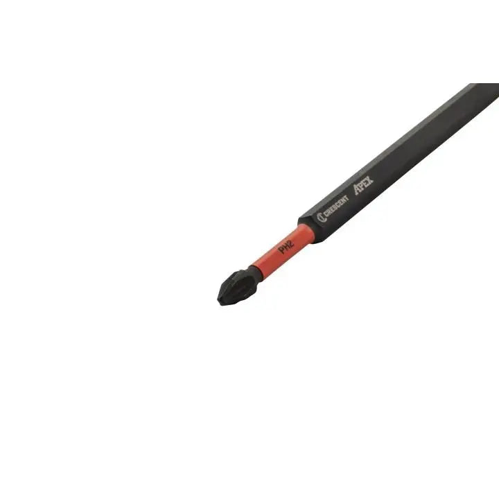 CRESCENT Phillips Vortex Impact Power Bit, PH2 x 6 in - GW CAVB6PH2 Power Bit CRESCENT