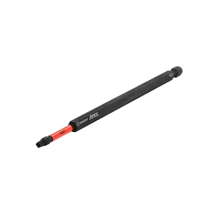 CRESCENT Set of 2 Square Vortex Impact Power Bit, PH2 x 6 in - GW CAVB6SQ2 Power Bit Set CRESCENT