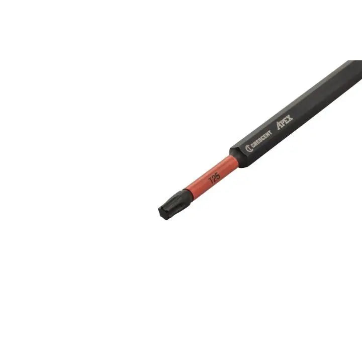 CRESCENT Torx Vortex Impact Power Bit, T25 x 6 in - GW CAVB6T25 Power Bit CRESCENT