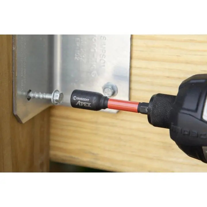 CRESCENT Vortex Magnetic Nutsetter, 1/4 in x 2-1/2 in - GW CAVN2DHX16 Nutsetter CRESCENT