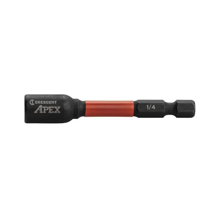 CRESCENT Set of 25 Vortex Magnetic Nutsetter, 1/4 in x 2-1/2 in - GW CAVN2DHX16-25 Nutsetter Set CRESCENT