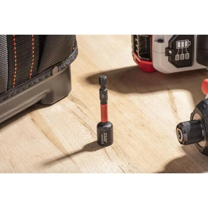 CRESCENT Set of 25 Vortex Magnetic Nutsetter, 3/8 in x 2-1/2 in - GW CAVN2DHX24-25 Nutsetter Set CRESCENT