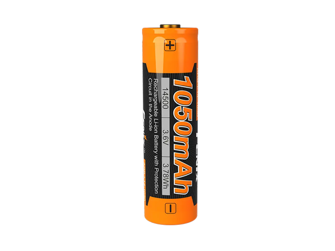 Fenix 14500 Rechargeable Battery, 1050mAh - F FX-ARBL141050 Fenix