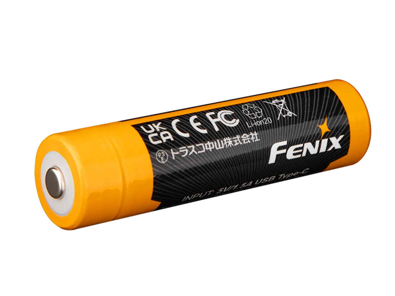 Fenix 18650 USB Rechargeable Battery, 4000mAh - F FX-ARBL184000U Fenix