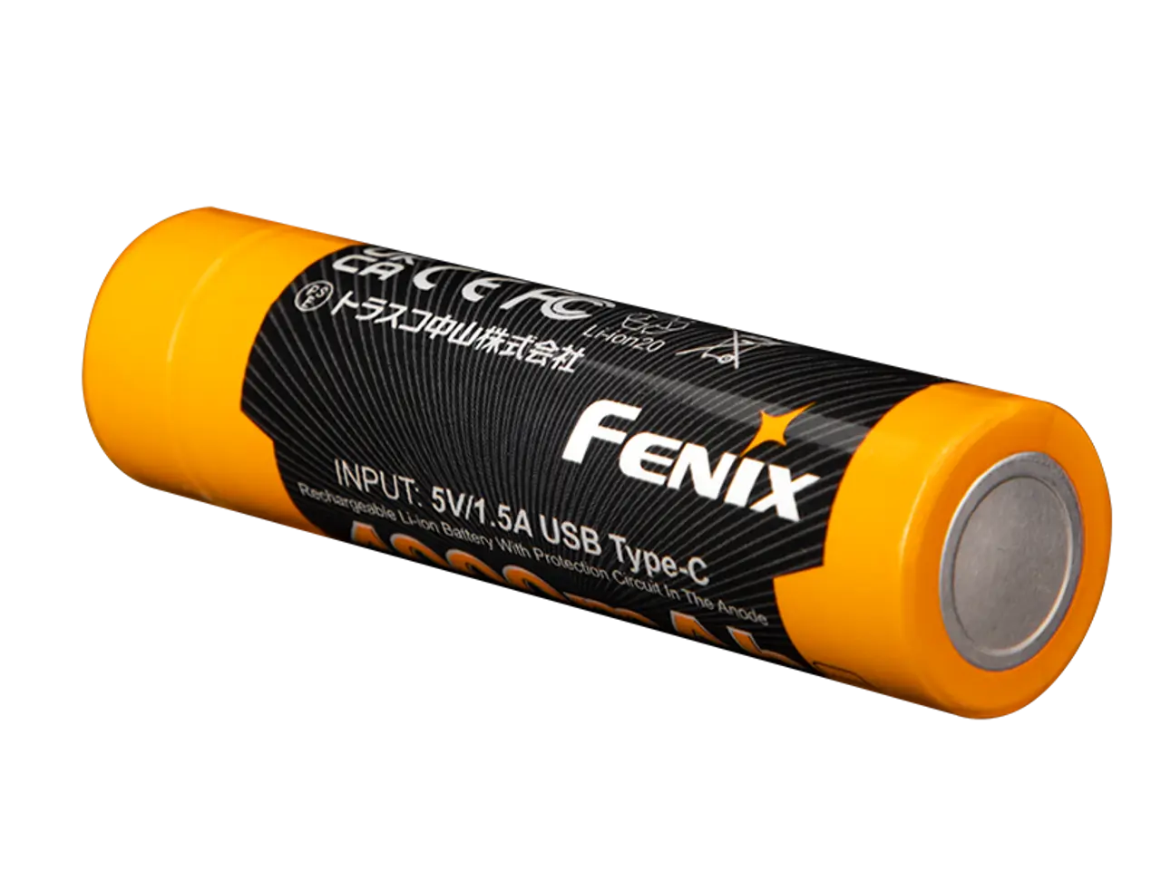 Fenix 18650 USB Rechargeable Battery, 4000mAh - F FX-ARBL184000U Fenix
