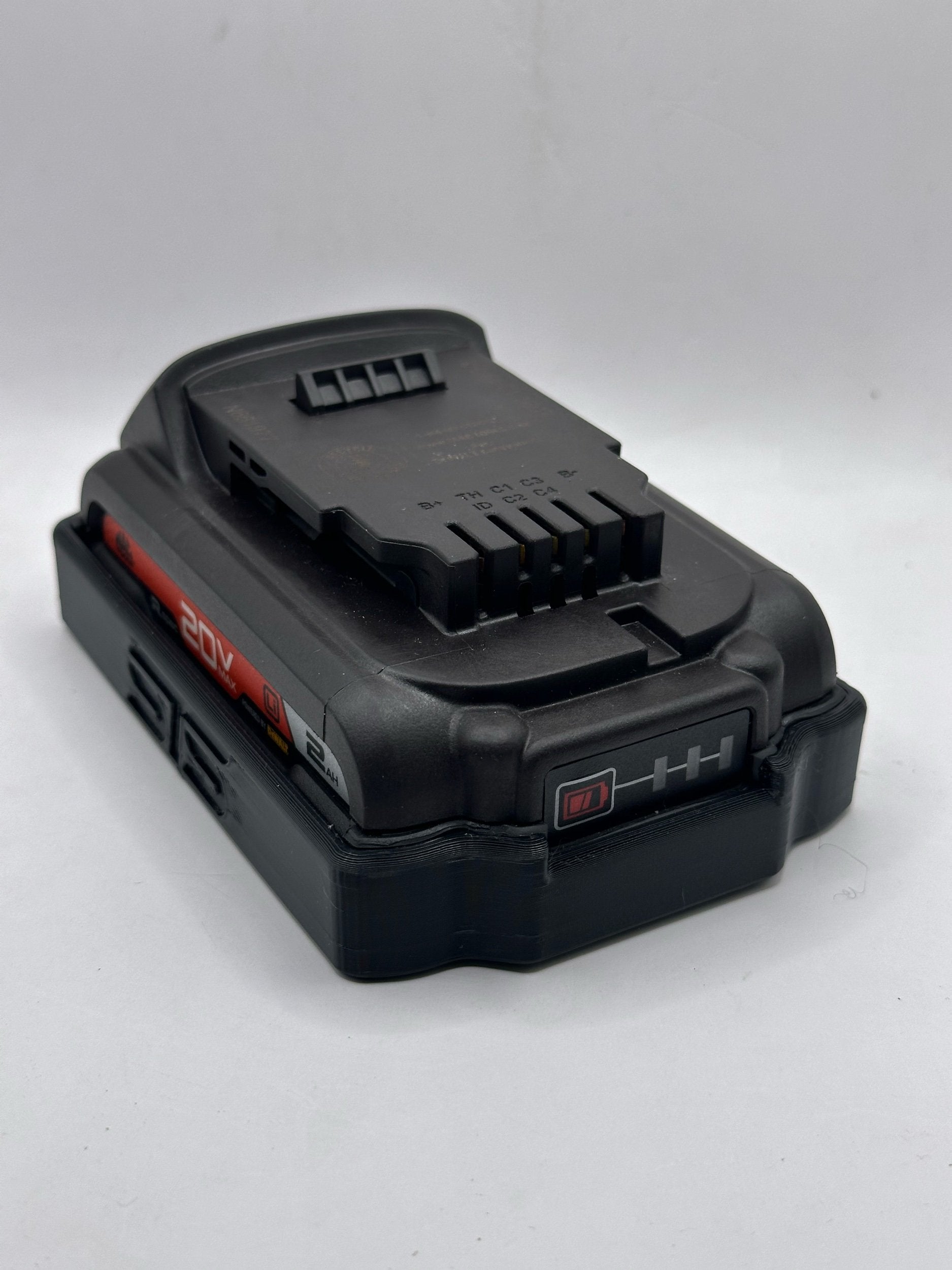 STS Auto Design Dewalt/Mac 20V 2.0Ah Magnetic Battery Cover - DWMBR203