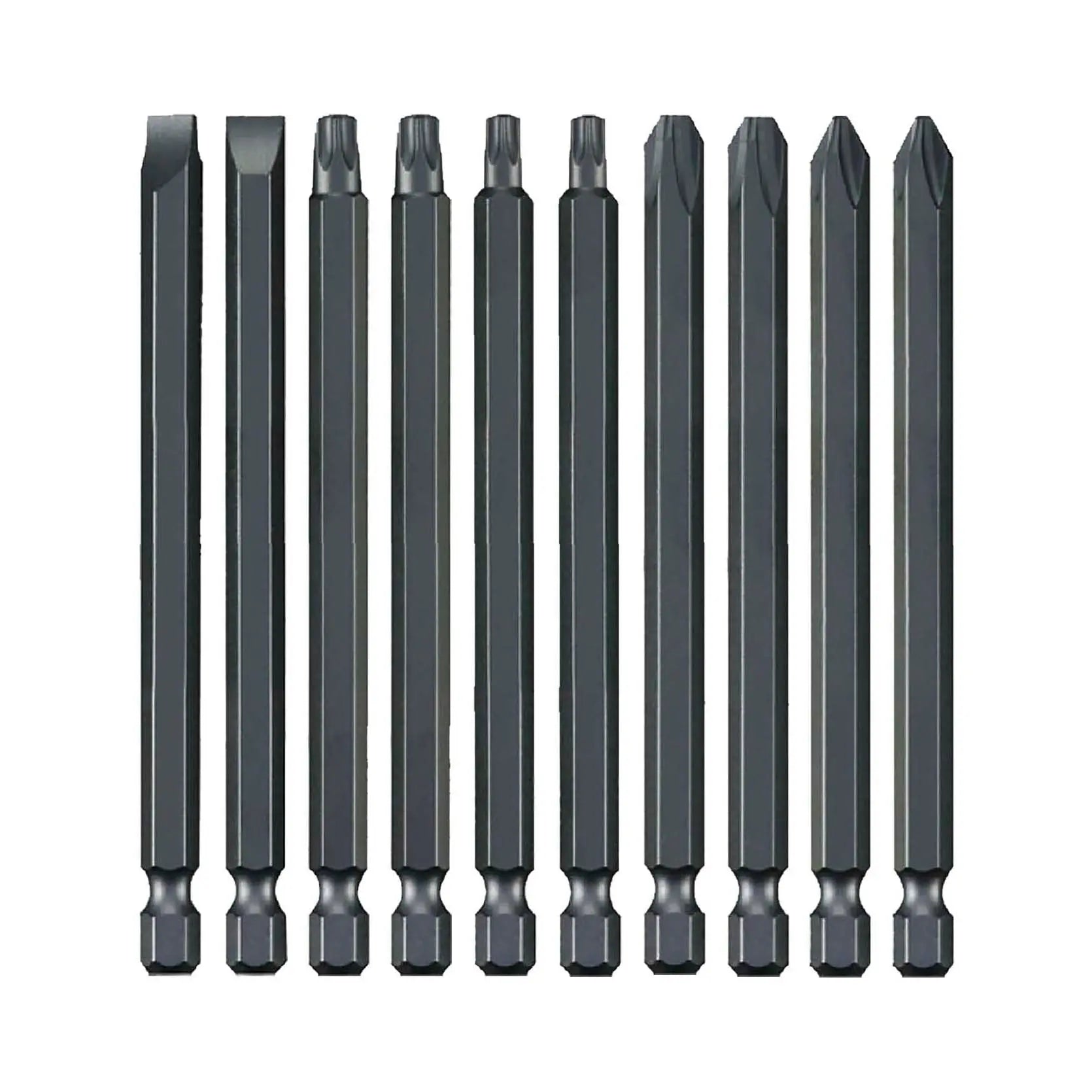 Vessel Tools Set of 10 Assortment Impact and Out Striking Bit - VL B39K10P01