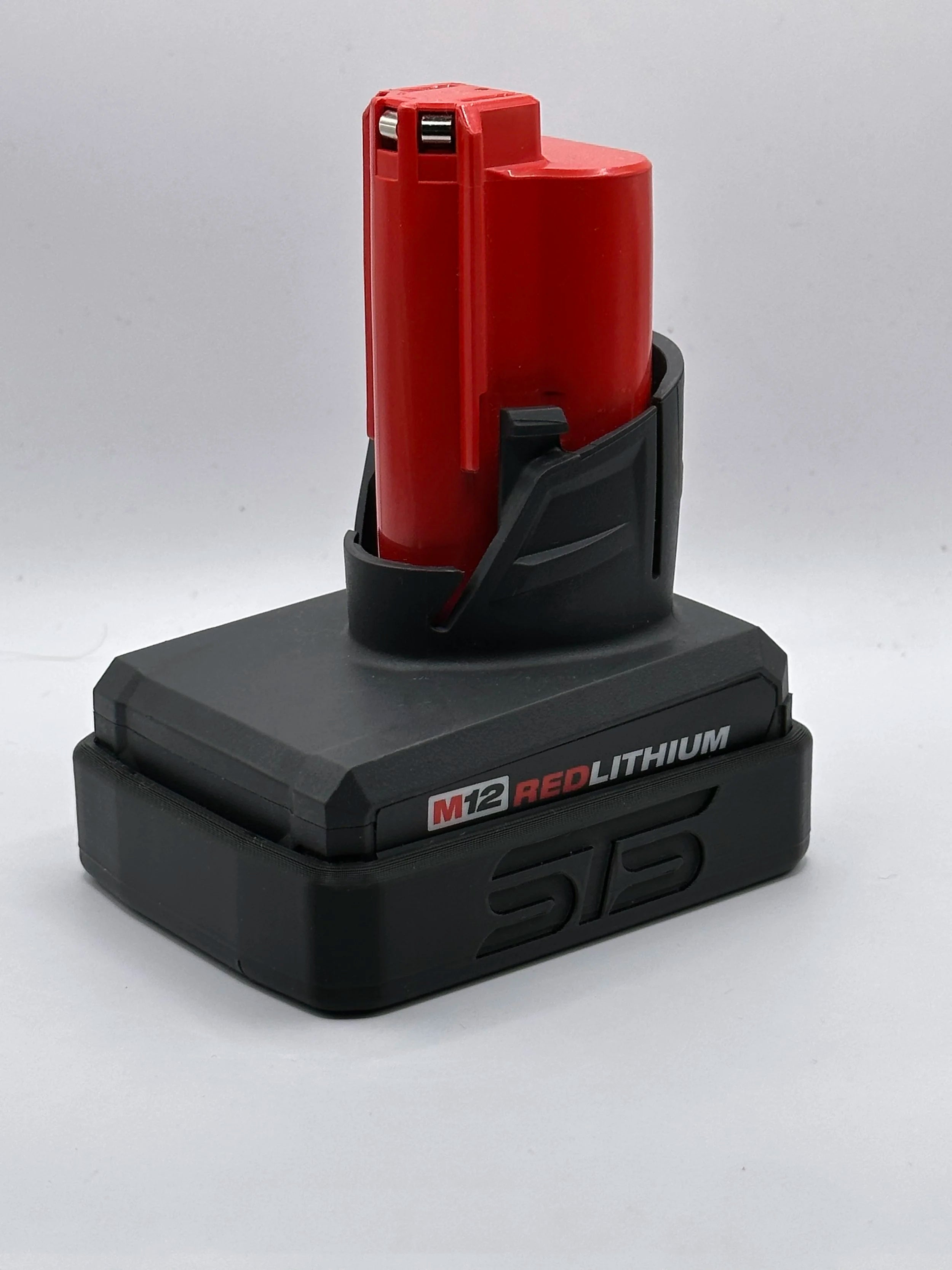 STS Auto Design Milwaukee M12 High Output 5.0 Magnetic Battery Cover - MW12HOBK