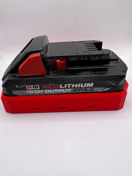 STS Auto Design Milwaukee M18 3.0Ah High Output Magnetic Battery Cover - MW1830HOBK