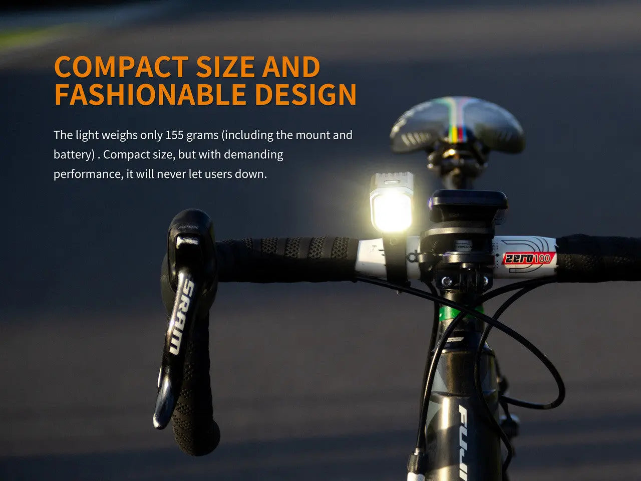 Fenix 600 Lumen Rechargeable Bike Light - F FX-BC25R Fenix