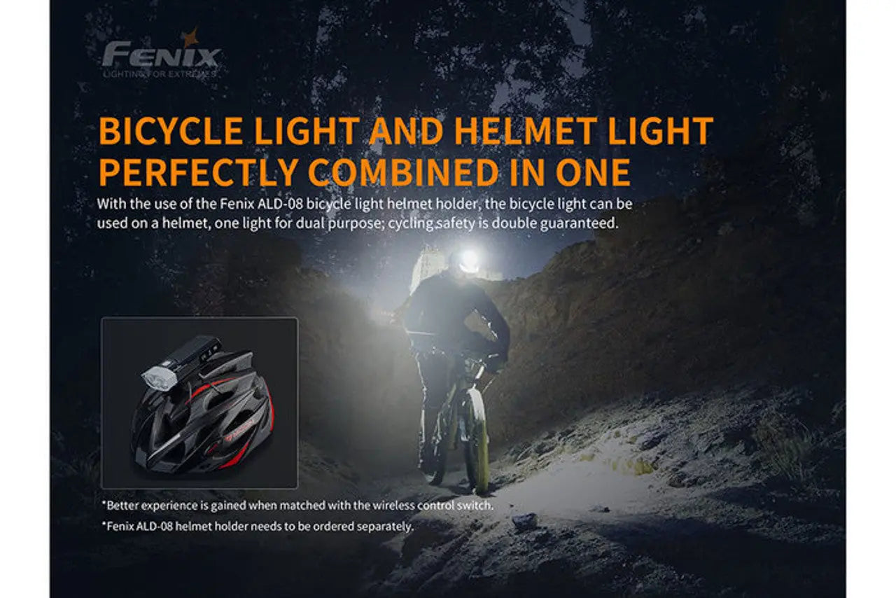 Fenix 2200 Lumen Bike Light with Wireless Remote Switch - F FX-BC30V2 Fenix