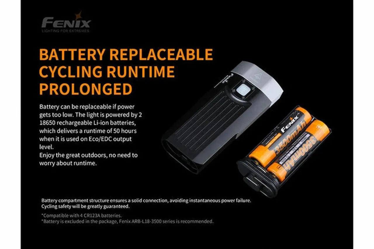 Fenix 2200 Lumen Bike Light with Wireless Remote Switch - F FX-BC30V2 Fenix