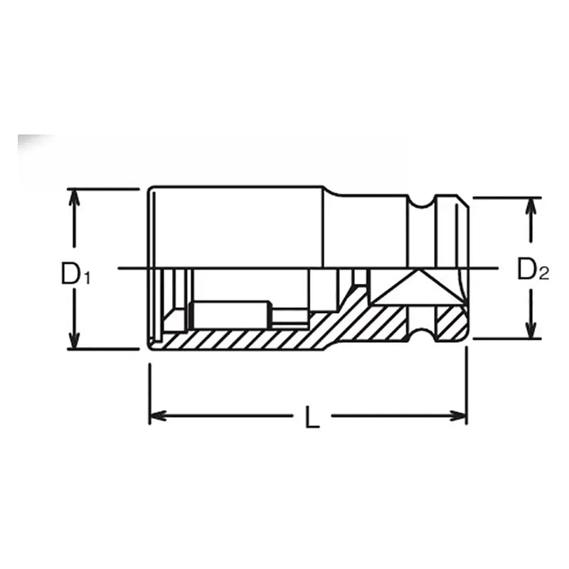 Ko-ken Tools 3/4 Sq. Dr. Stud Puller 25mm 95mm Ko-ken Tools