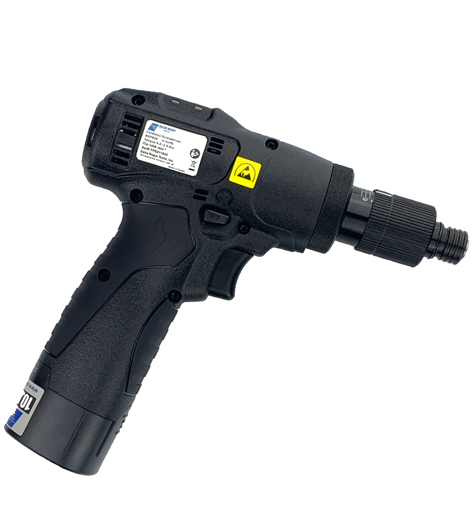 Delta Regis BSP828 Cordless Torque Screwdriver, 0.8 - 3.0 Nm - BSP828-ESD Delta Regis
