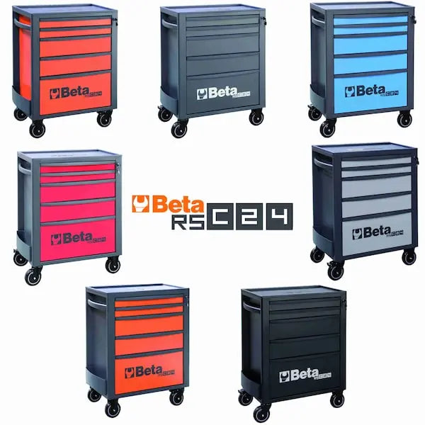 Beta Tools RSC24 5-Drawers Heavy Duty Rolling Tool Cabinet - BT 024004651 Beta Tools