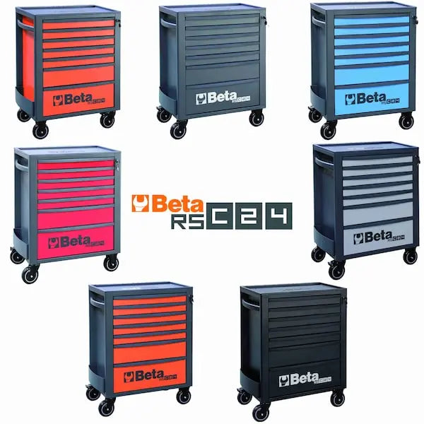 Beta Tools RSC24 7-Drawers Heavy Duty Rolling Tool Cabinet - BT 024004671 Beta Tools