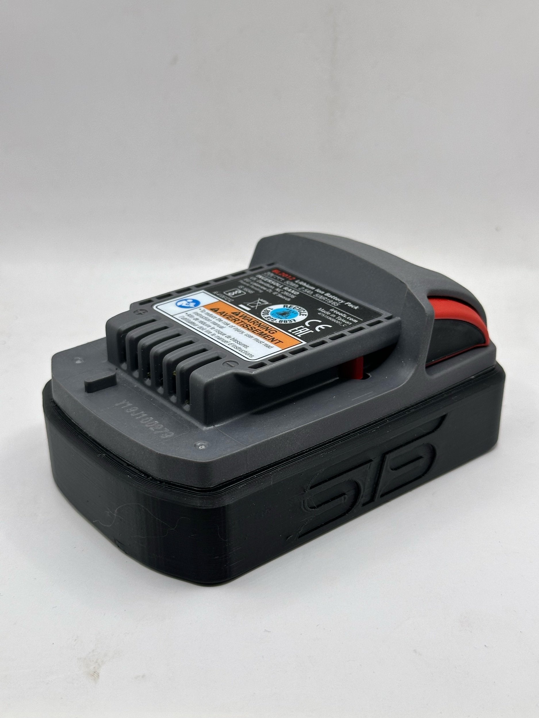 STS Auto Design Ingersoll Rand 20V 2.5Ah Magnetic Battery Cover - IR2025