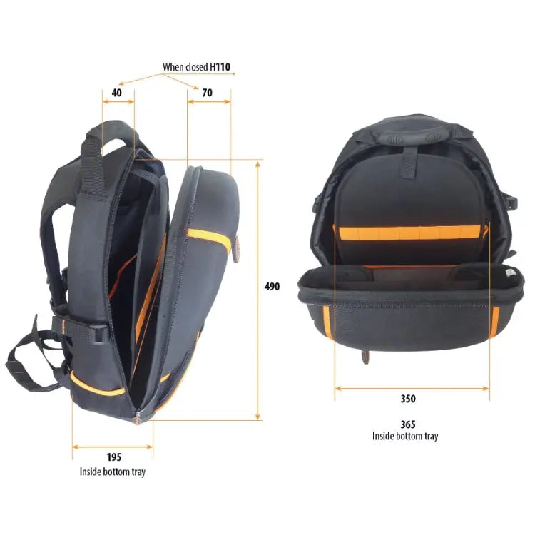 Beta Tools (Article# C5) Technical Fabric Empty Tool Rucksack - BT 021050000 
