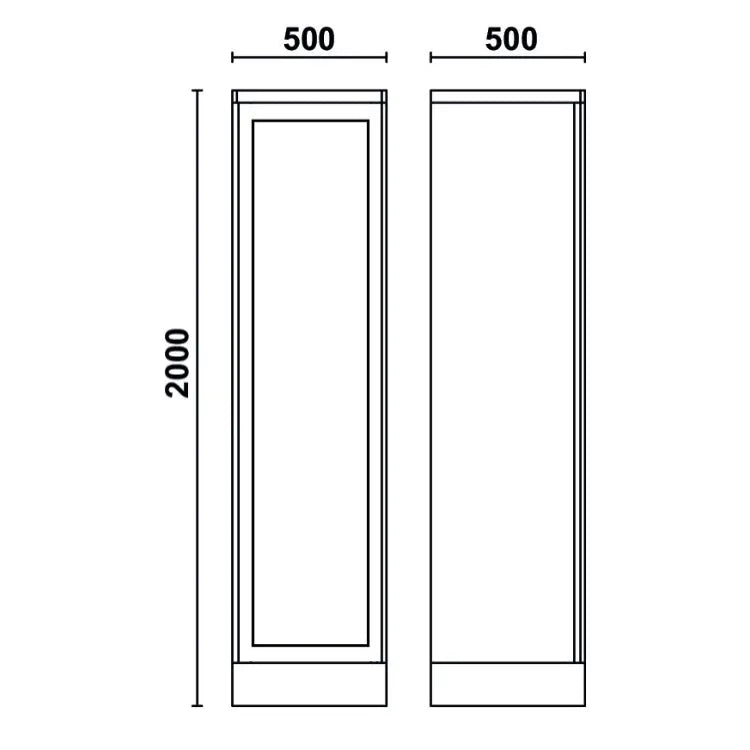 Beta Tools (Article# C55AT1) Sheet Metal Tool Cabinet with Clear Polycarbonate Door, for Workshop Equipment Combination RSC55 - BT 55000421 Beta Tools