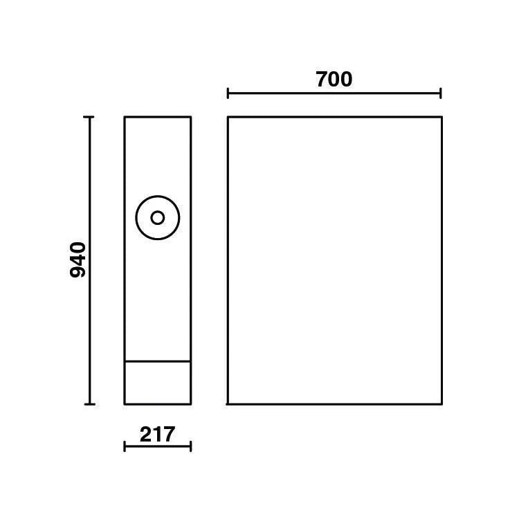 Beta Tools (Article# C55B/GAE) Universal Leg with Built-In Electrical Cable Reel for Workbench - BT 55000094 Beta Tools