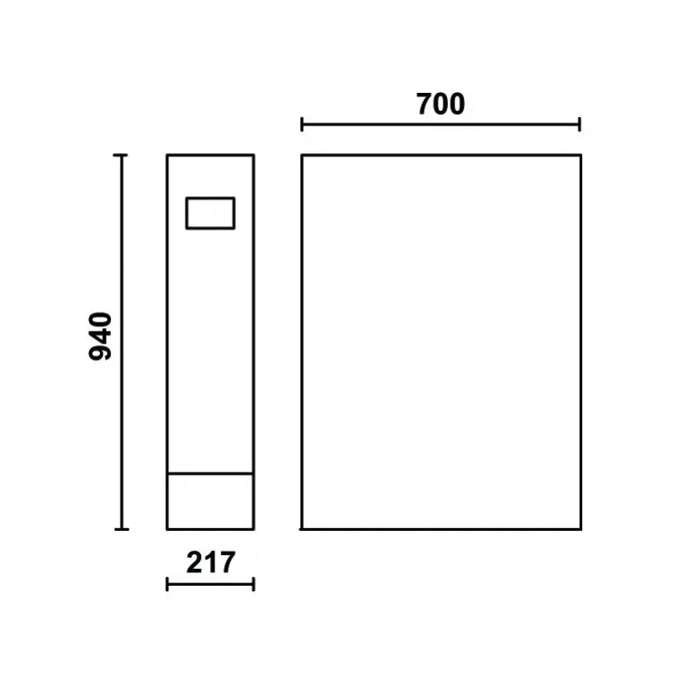 Beta Tools Universal Leg with Power Sockets for Workbench - BT 55000097 Beta Tools