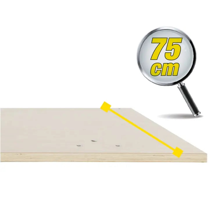 Beta Tools (Article# C58BC-W1,6) Simple Workbench with Wood Worktop, 1.6 m Long - BT 058000601 