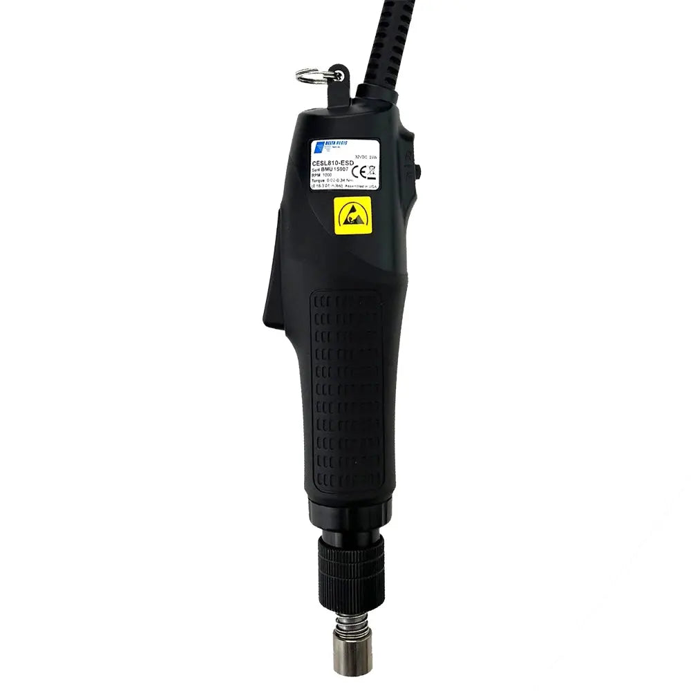 Delta Regis ESD Safe Housing Electric Torque Screwdriver, 0.2-0.98 Nm, 1000/700 Push - CESL812P-ESD Delta Regis