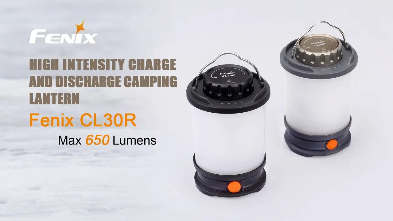 Fenix 650 Lumen Rechargeable Camping Lantern - F FX-CL30R Fenix